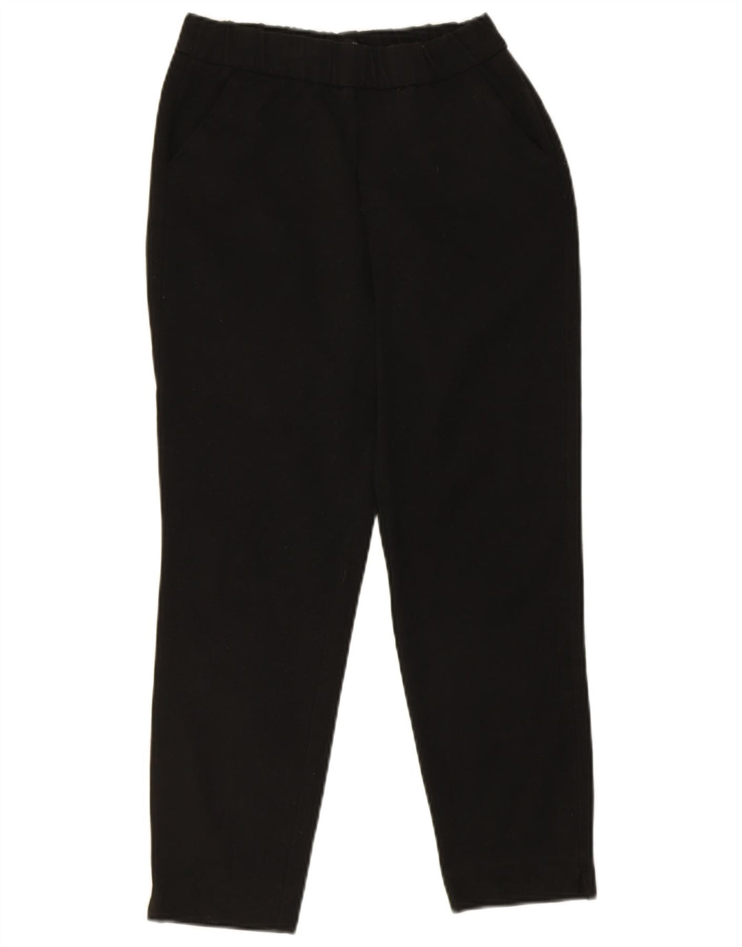 Pantaloni slim decupați Zara pentru femei Mici L26 L24 Negri