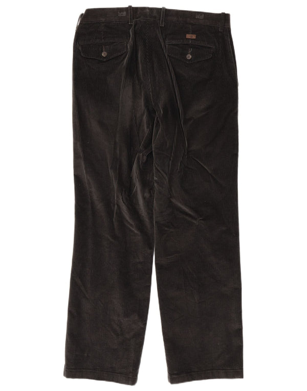 Pantaloni drepti din catifea pentru bărbați, Blue Harbour, W34 L31 gri