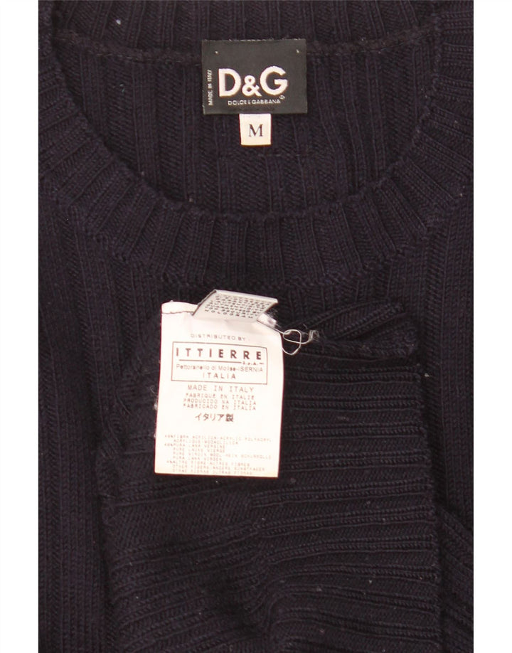 Pulover pentru bărbați Dolce & Gabbana Ittierre Crew Deck Pulover Medium Bleumarin