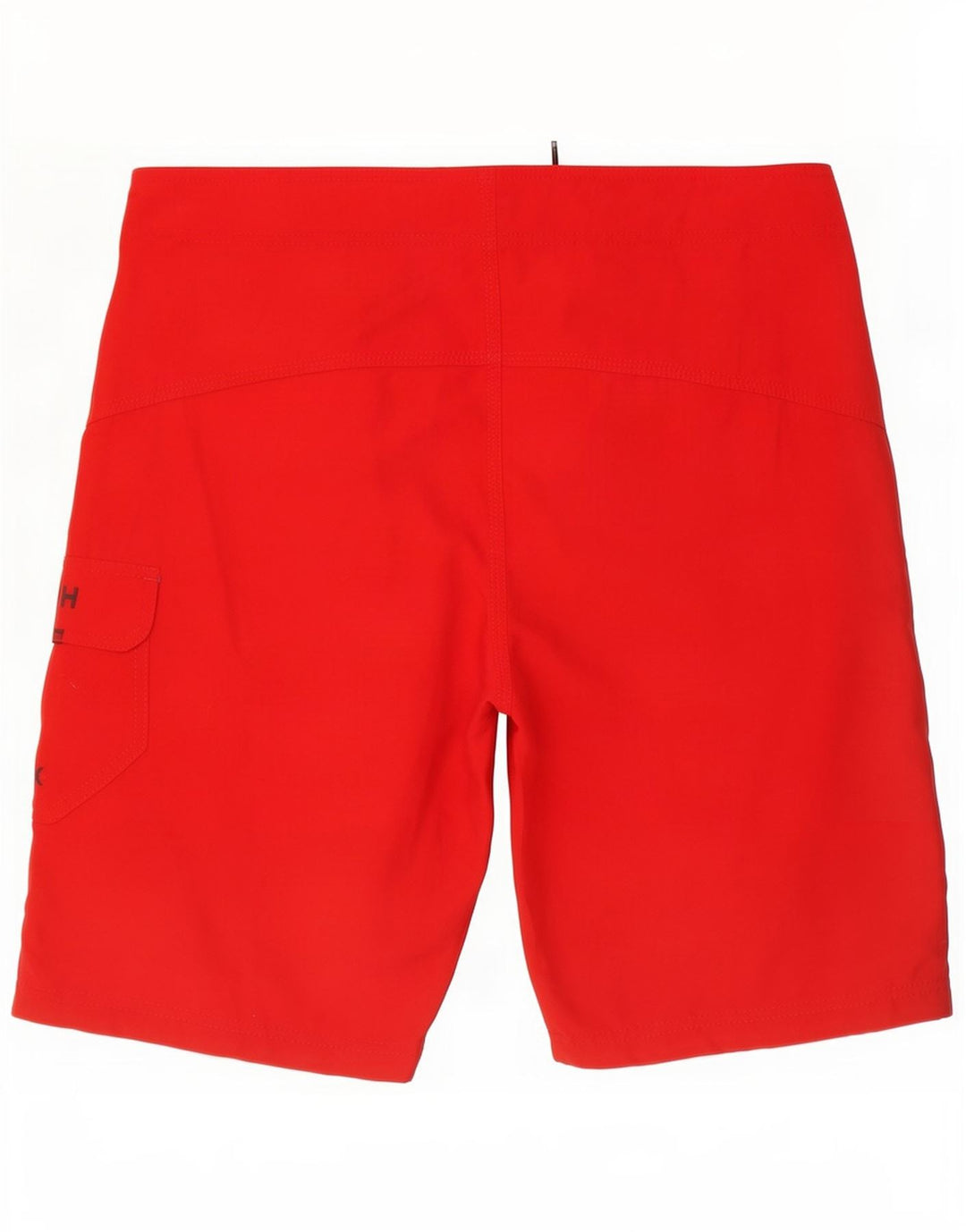 Pantaloni scurți de înot Hurley pentru bărbați, poliester roșu mediu
