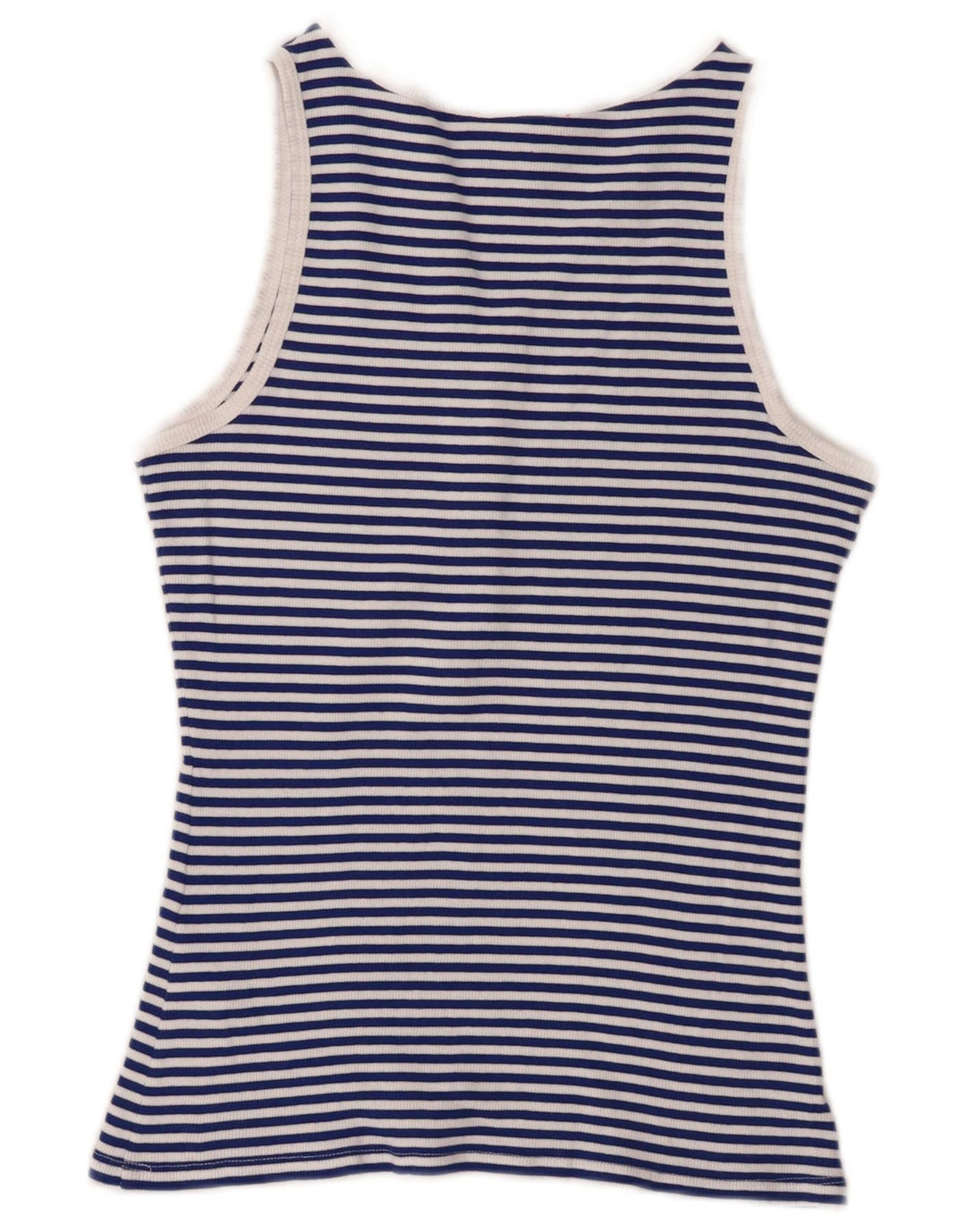 Vestă Guess pentru femei UK 12, bumbac cu dungi albastre medii
