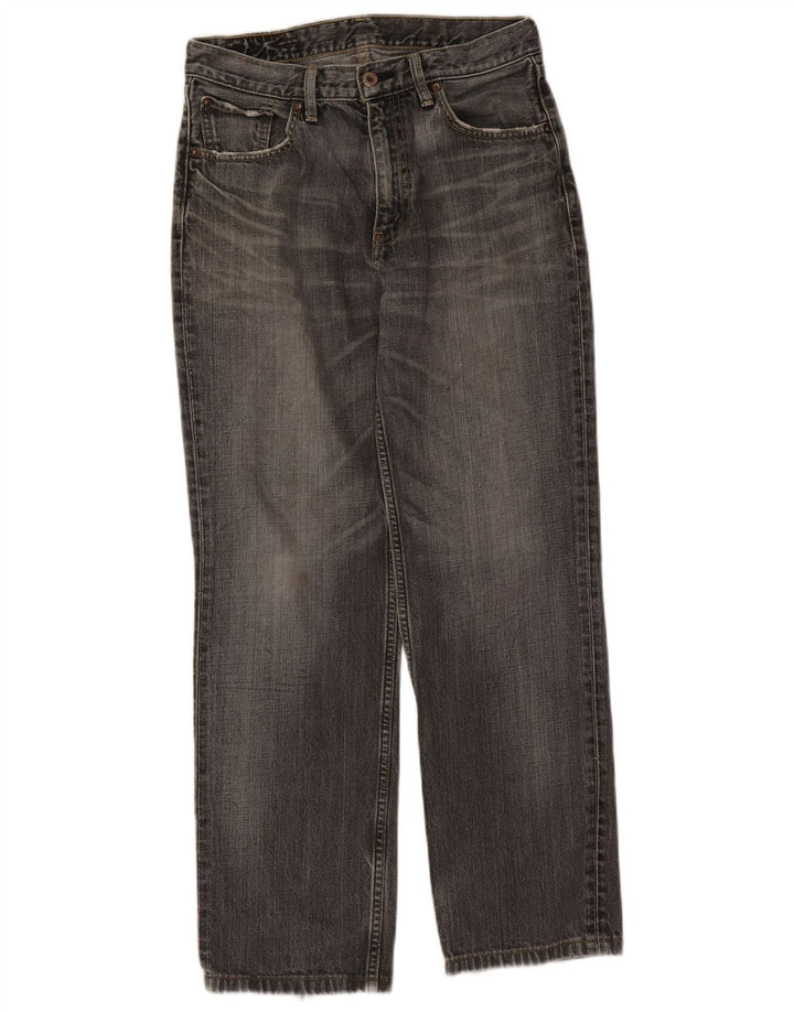Blugi conici pentru bărbați Levi's 502 W31 L30 bumbac gri