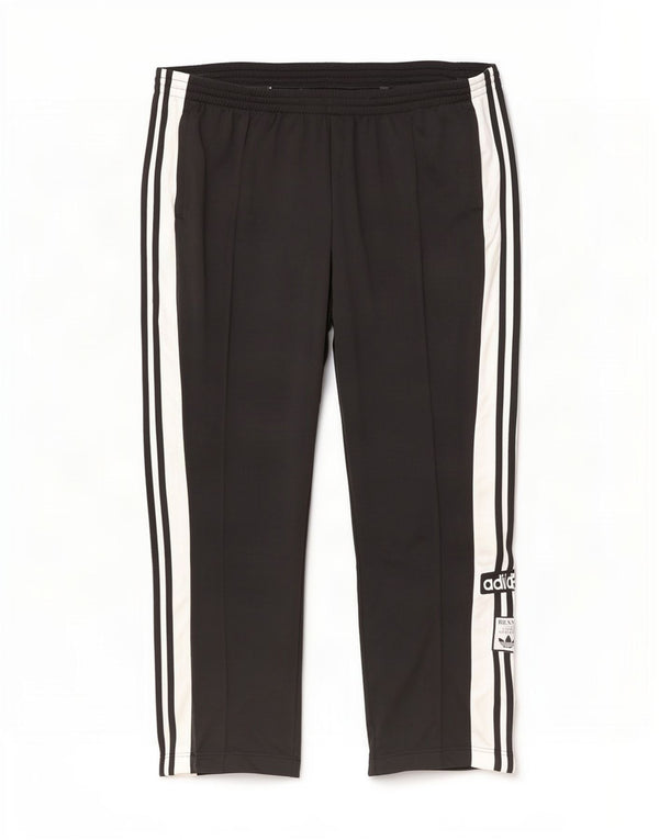 Pantaloni de trening cu grafic pentru femei Adidas UK 32/34 4XL Negru Colorblock