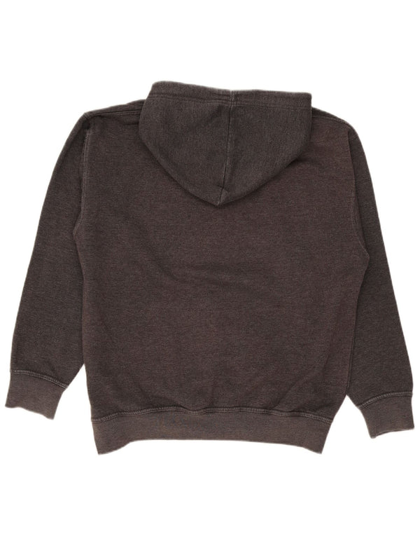 Pulover cu glugă cu grafic Superdry pentru bărbați, mare, gri, bumbac