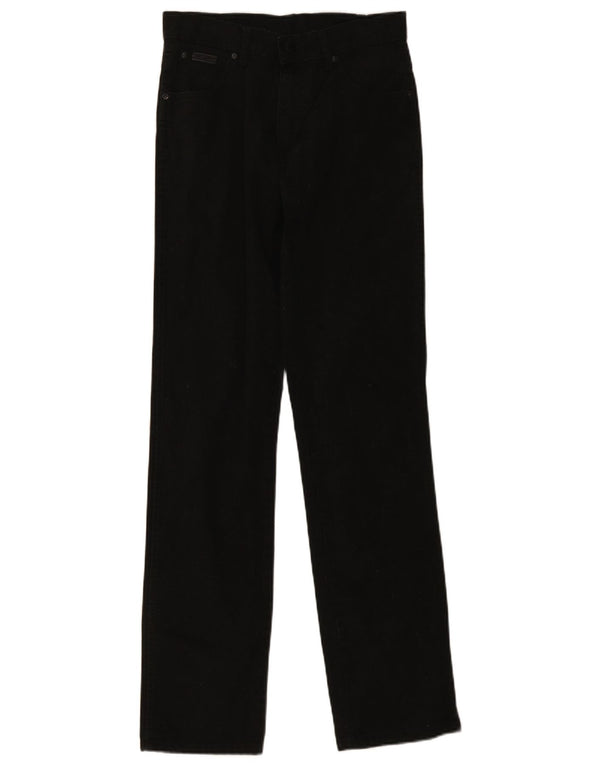 Blugi drepti Wrangler pentru bărbați Texas Stretch W30 L34 bumbac negru