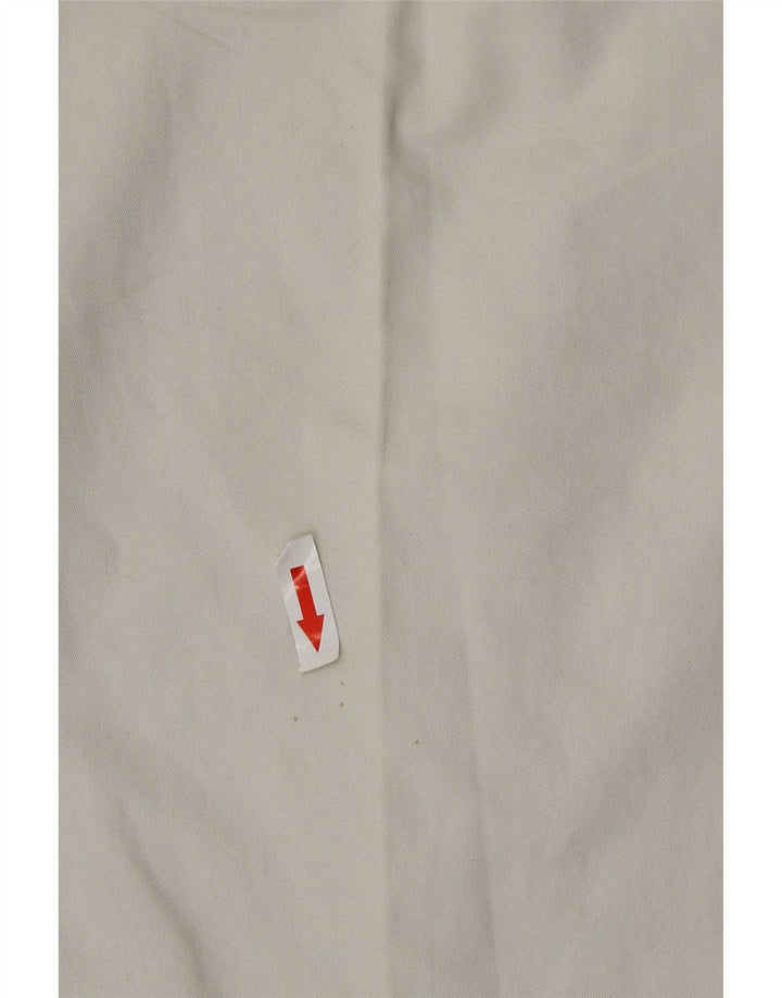 Pantaloni chino pentru bărbați Marks & Spencer, cu ajustare normală, L34 L29, bumbac alb