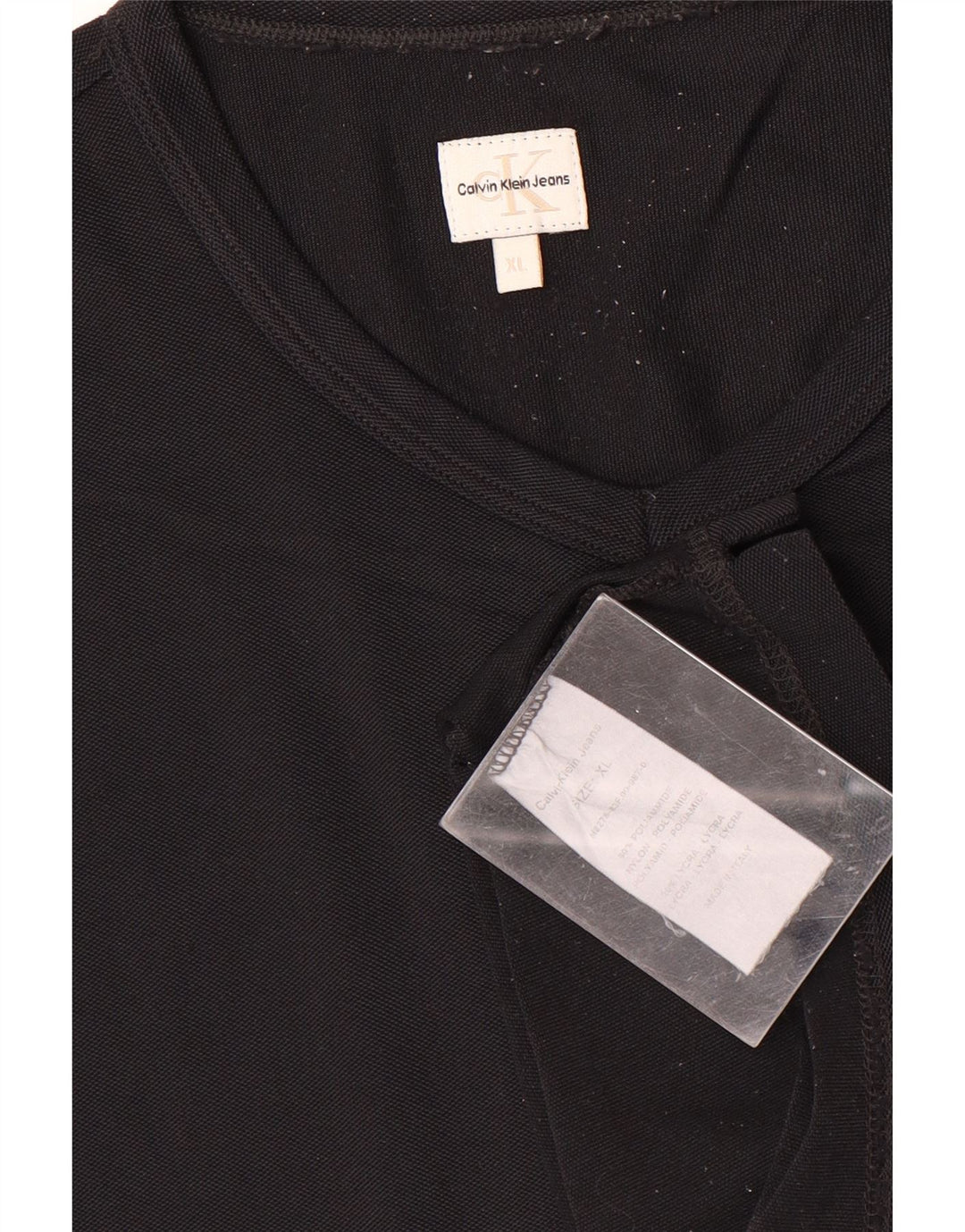 Tricou pentru bărbați Calvin Klein Jeans Top XL Poliamidă neagră