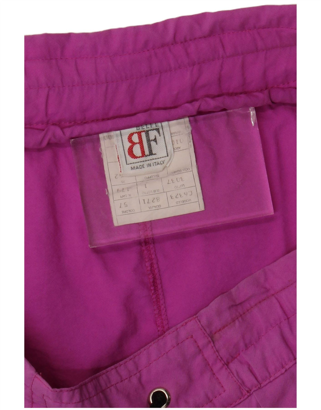 Belfe & Belfe Pantaloni scurți de înot cu grafică pentru femei IT 42 nailon roz mediu