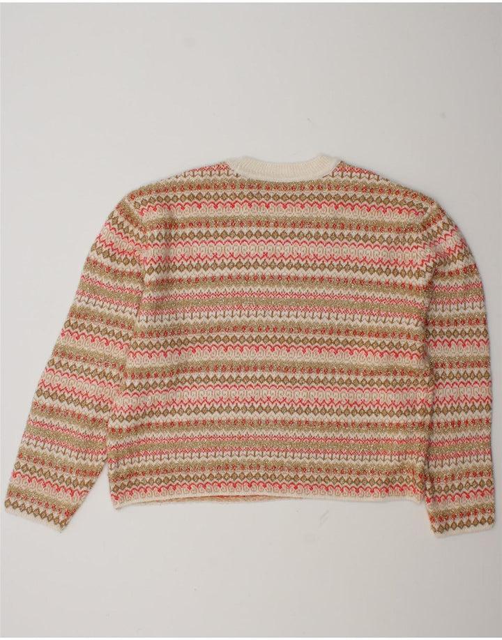 Pulover pentru femei Marks & Spencer cu decolteu triplu UK 16 mare, multicolor