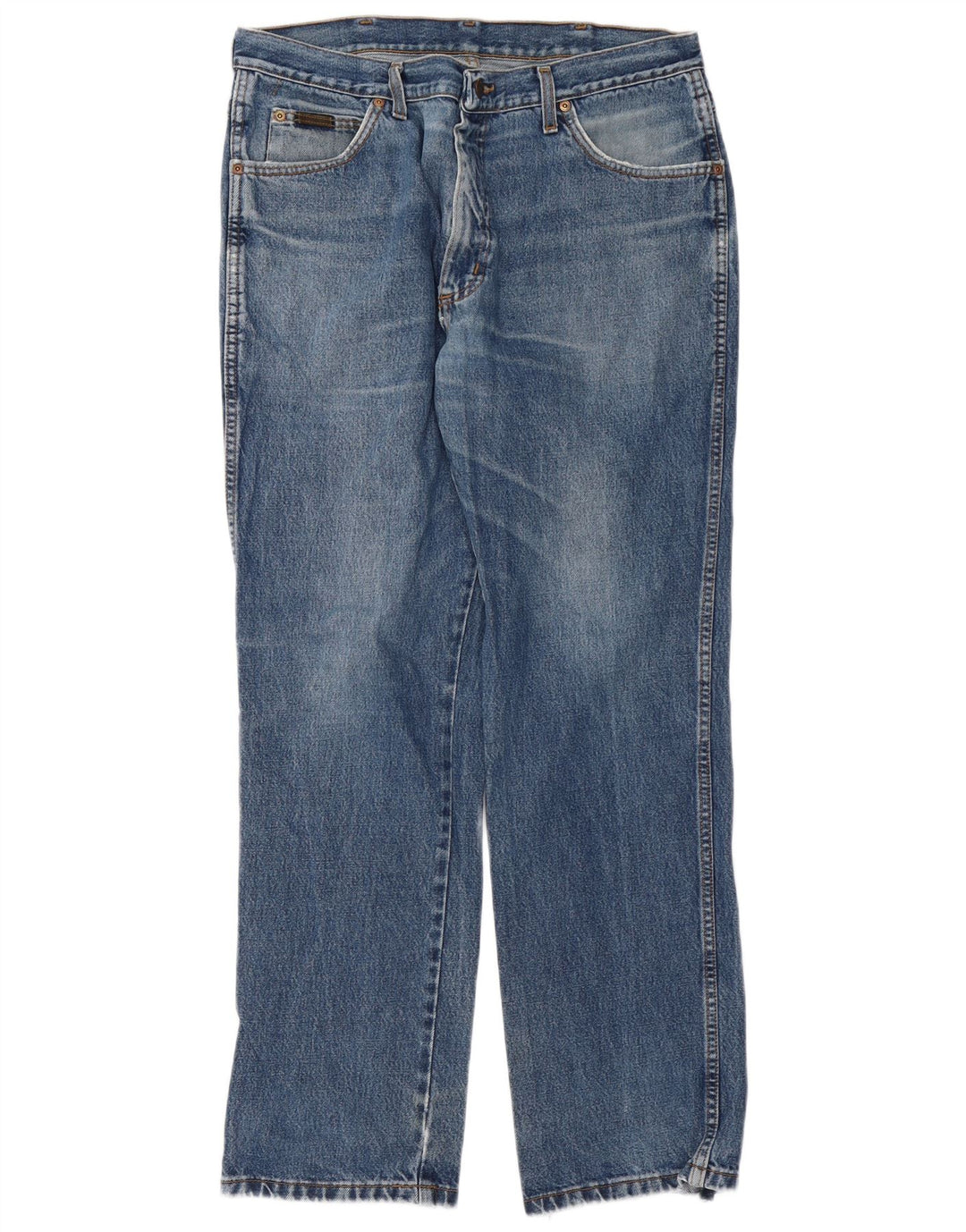 Blugi drepte pentru bărbați Wrangler Texas W36 L32 Bumbac albastru
