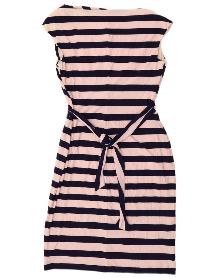 Rochie teacă fără mâneci pentru femei Ralph Lauren US 8 Medium White Striped
