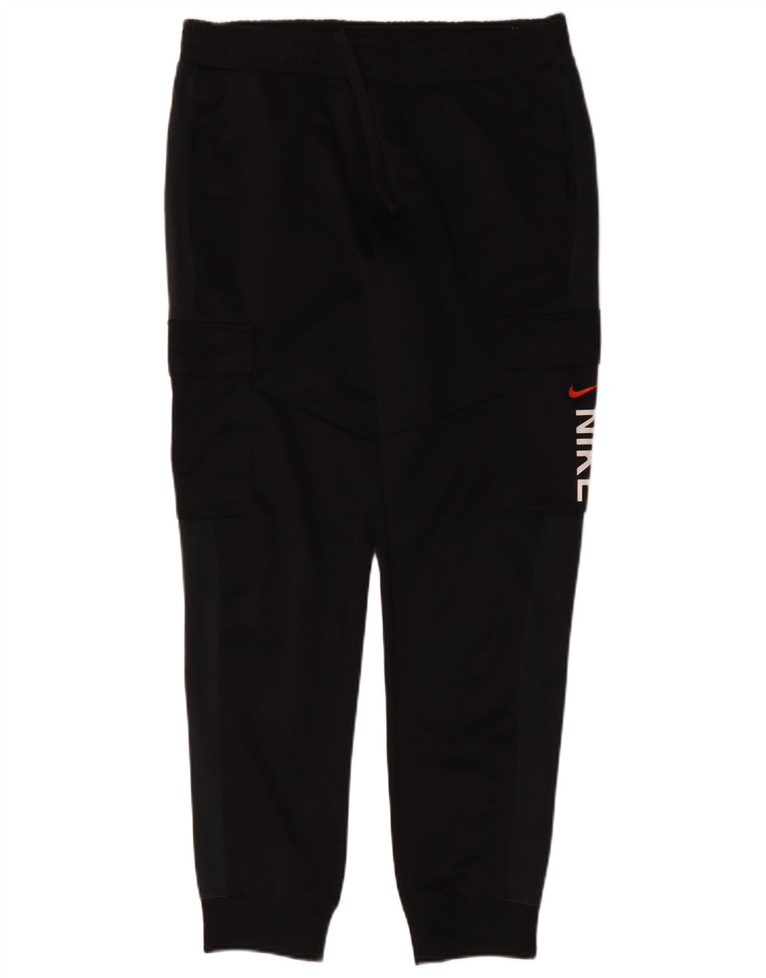 Pantaloni de trening Nike Graphic Cargo pentru bărbați Joggeri, bumbac mediu negru