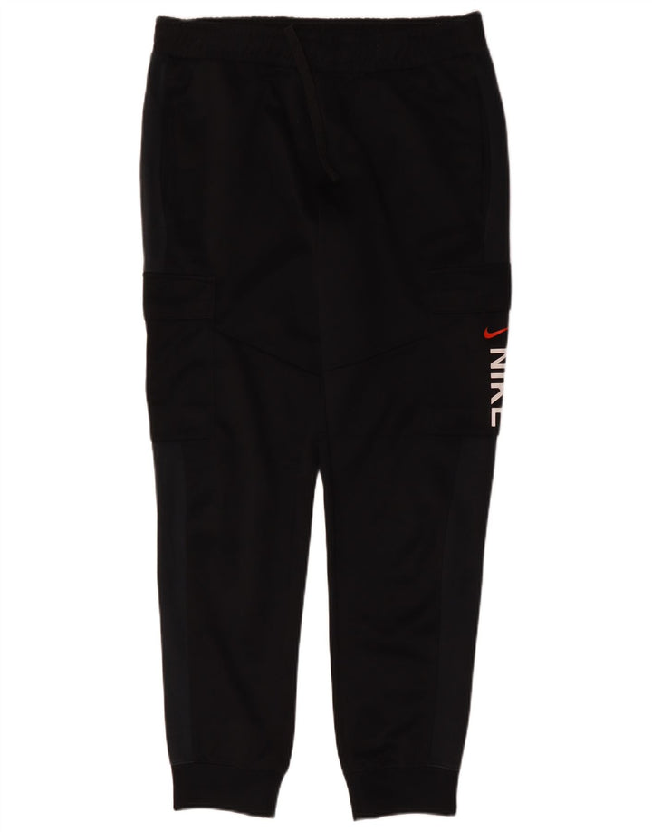 Pantaloni de trening Nike Graphic Cargo pentru bărbați Joggeri, bumbac mediu negru
