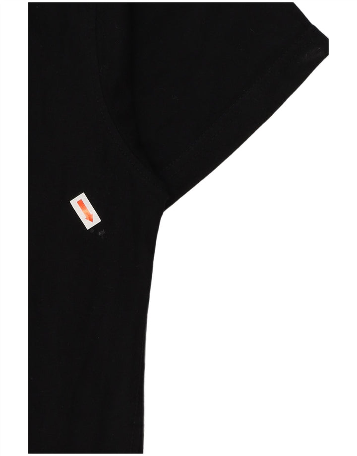 Tricou grafic pentru bărbați JOE BROWNS Top UK 39/41 Bumbac mediu negru