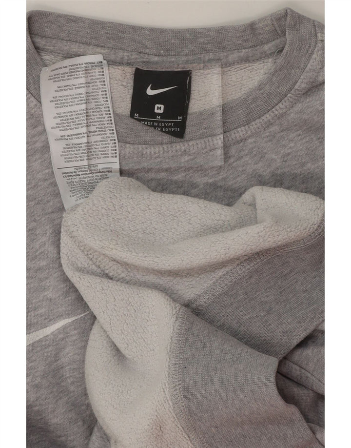 NIKE Mens Sweatshirt Jumper Medium Grey Cotton Vintage Nike and Second-Hand Nike from Messina Hembry 