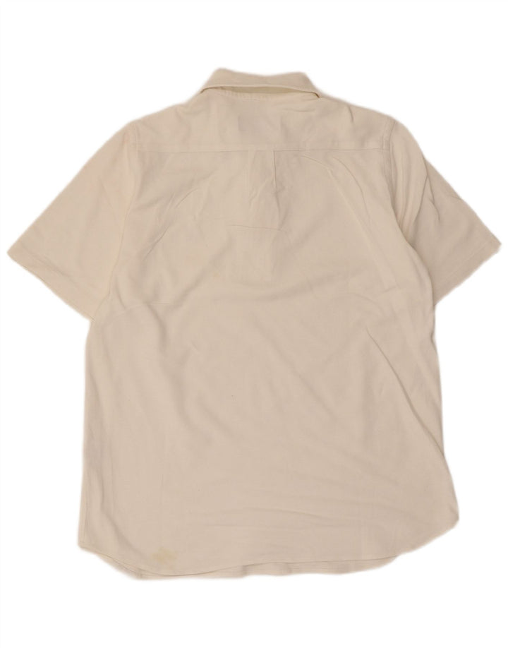 Cămașă polo Fred Perry pentru bărbați, bumbac alb mediu