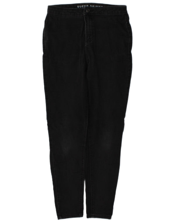 Blugi super skinny pentru femei Marks & Spencer UK 12 Medium W28 L29 bumbac gri