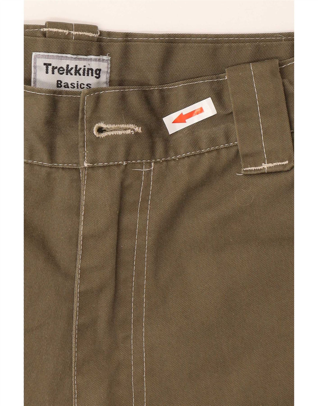 Pantaloni scurți cargo pentru bărbați Basics XL W38 Kaki Poliester