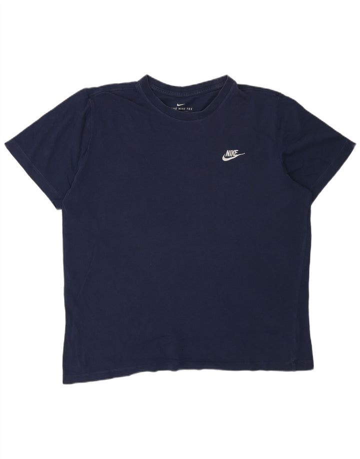 Tricou pentru bărbați Nike Top mare din bumbac bleumarin