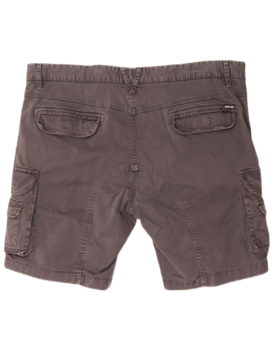 Pantaloni scurți cargo pentru bărbați Brugi IT 56 3XL W50 bumbac gri