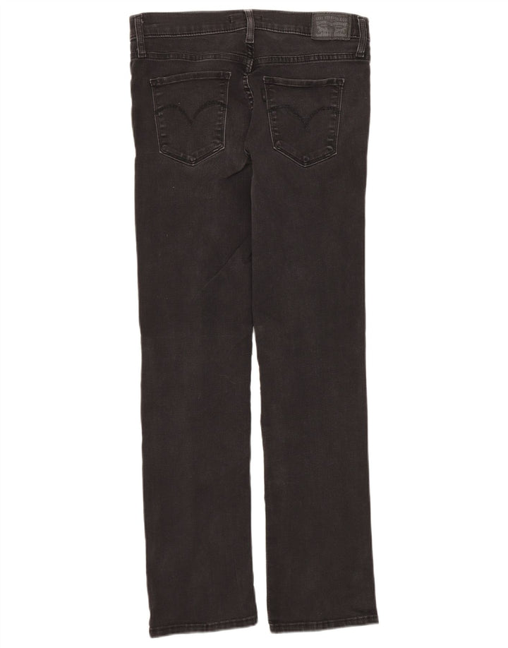 Pantaloni scurți Levi's 314 Shaping Denim W29 L28 bumbac negru