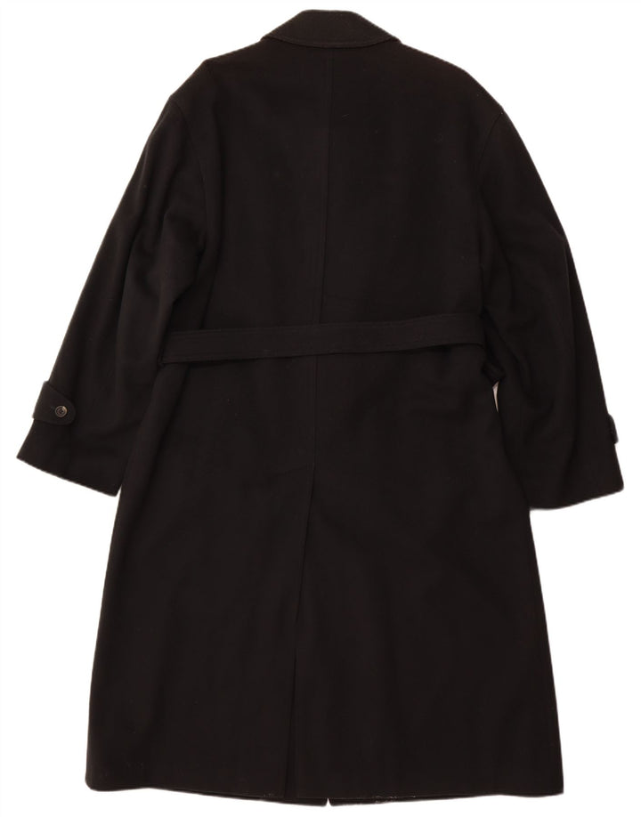 Palton pentru bărbați Bugatti UK 38 Lână neagră medie