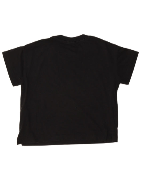 Tricou cu grafic supradimensionat pentru femei Champion UK 6 XS Negru