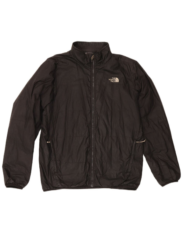 The North Face Mens Liner Bomber Jacket UK 40 Large Black Poliester