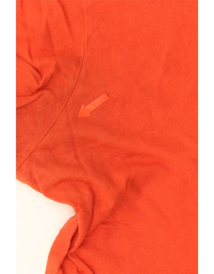 Tricou pentru bărbați JACK & JONES Top XL bumbac portocaliu