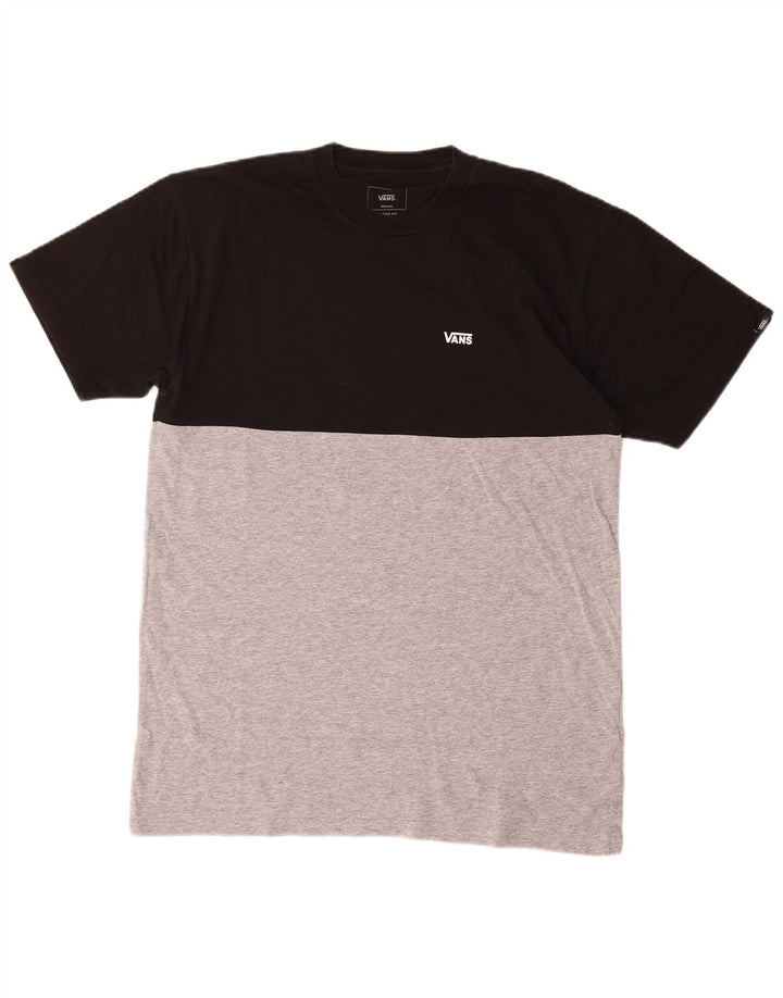 Tricou Vans Classic Fit Top Mediu Negru Colorblock