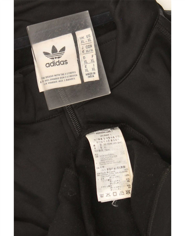 Jachetă de trening pentru bărbați Adidas XL, poliester negru