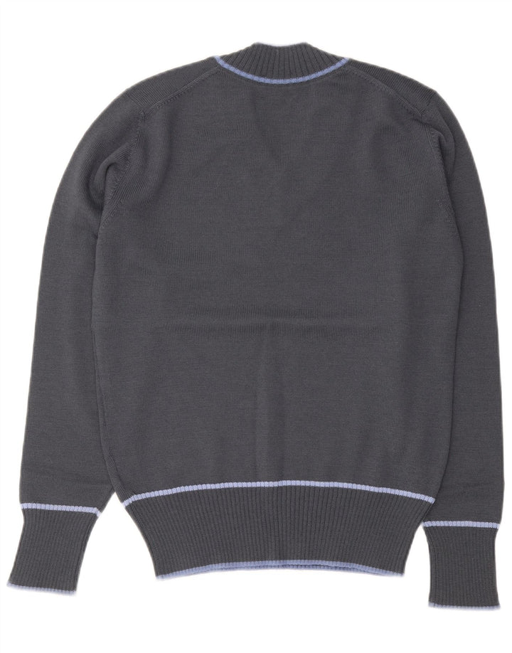 Pulover cu decolteu în V Bleyle pentru femei IT 50 XL Lână gri