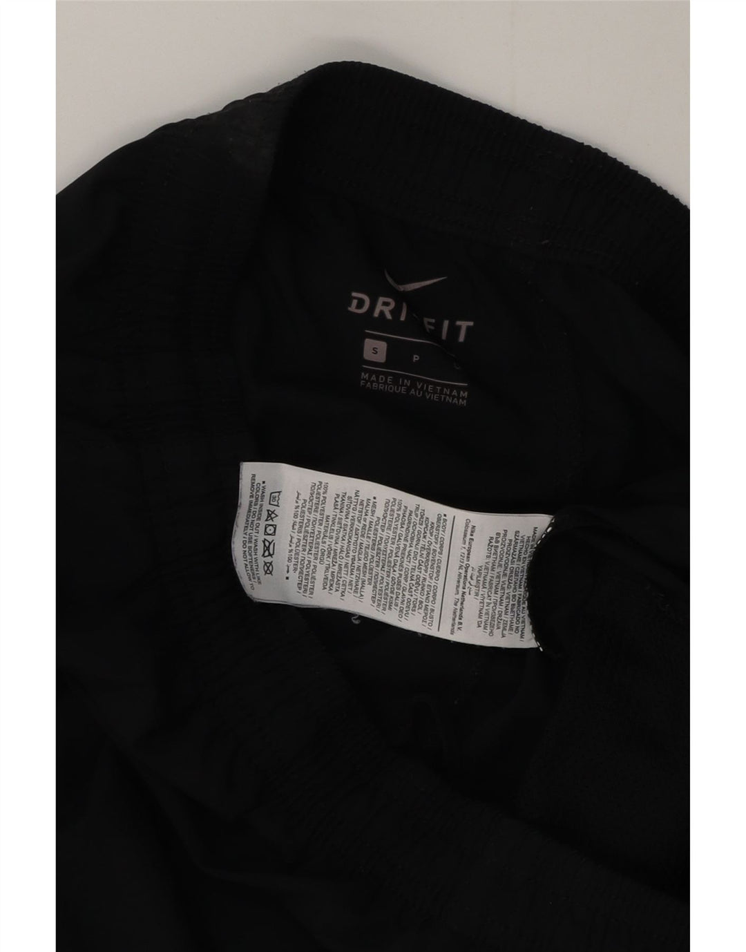 Pantaloni de trening Nike Dri Fit pentru bărbați, poliester negru mic