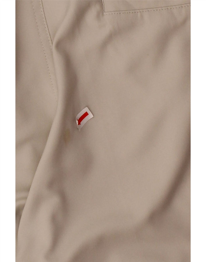 NIKE Womens Dri Fit Straight Chino Trousers W34 L30 Beige Polyester Vintage Nike and Second-Hand Nike from Messina Hembry 