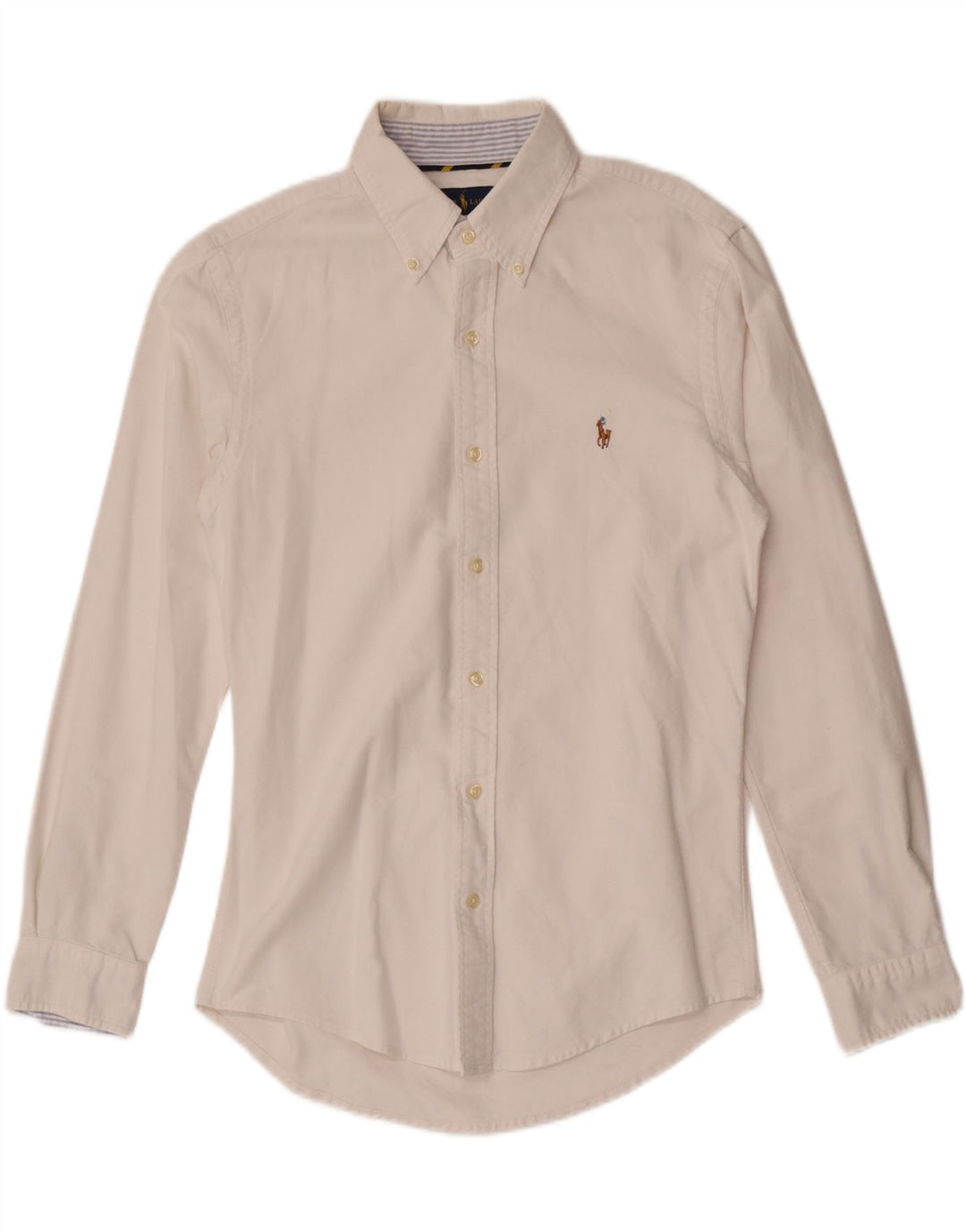 Cămașă Slim Fit Ralph Lauren pentru bărbați, alb mediu