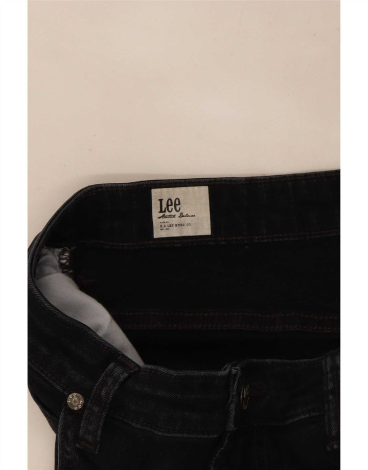 Blugi skinny pentru femei Lee W32 L30 bumbac negru