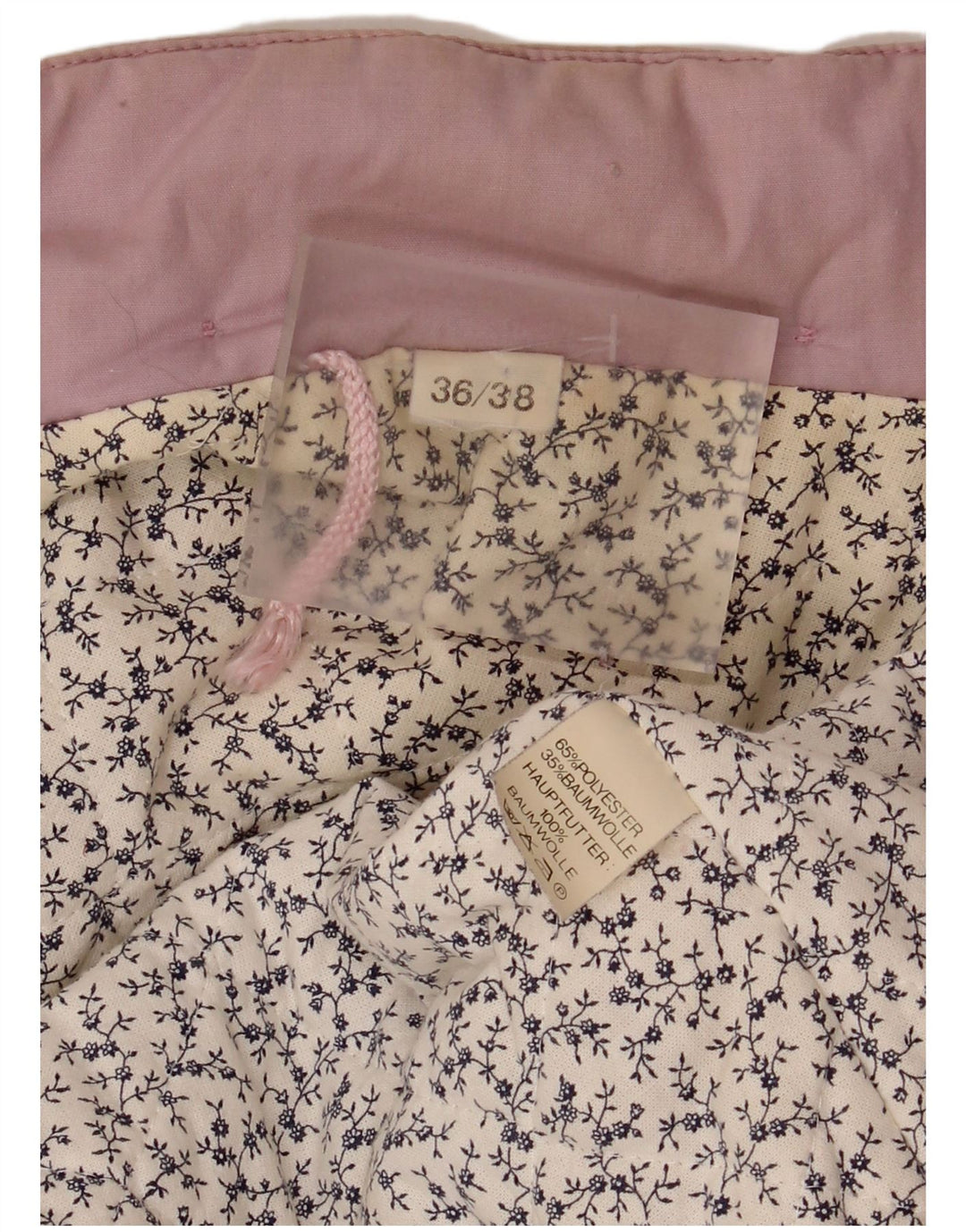 Jachetă de vânt supradimensionată pentru femei vintage IT 36/38 XS poliester roz