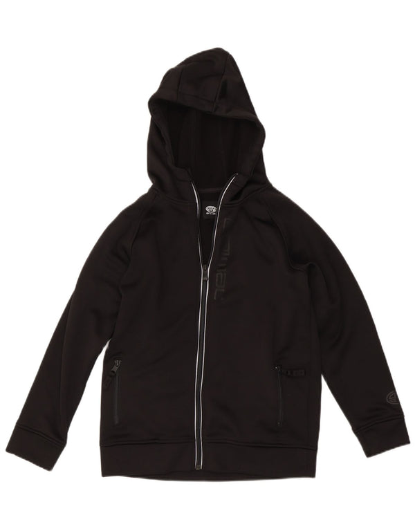 Animal Boys Pulover cu capota cu fermoar grafic 11-12 ani Poliester negru