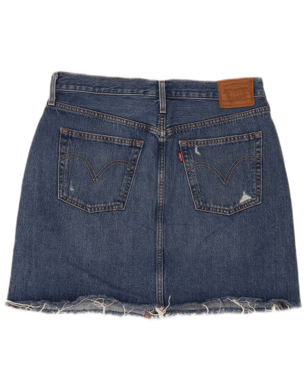 Fusta de blugi pentru femei Levi's W30 Medium Blue