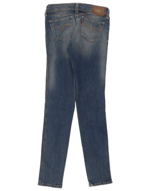 Blugi skinny cu talie joasă Levi's Demi Curve W27 L32 Albastru