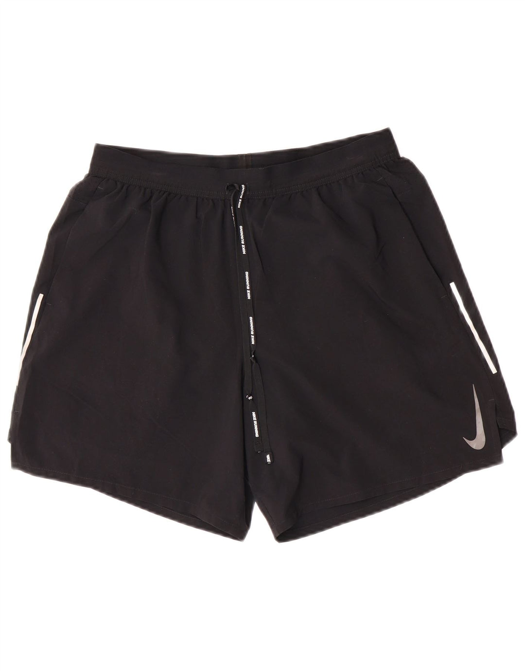 Pantaloni scurți sport Nike Dri Fit pentru femei, mari, negru, poliester