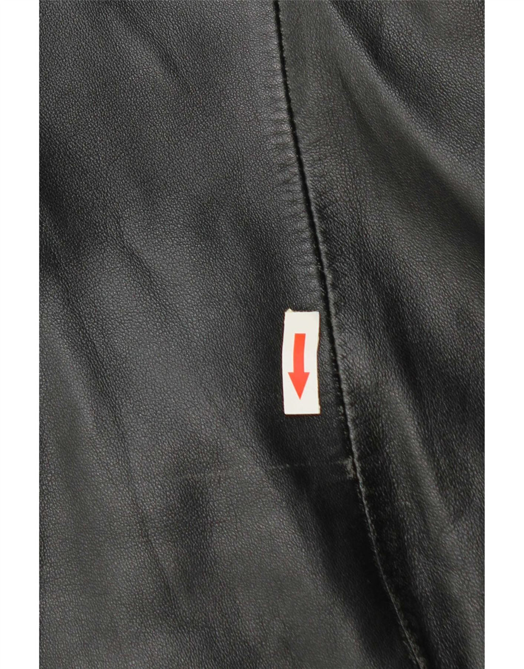 Geacă de piele vintage pentru femei IT 50 XL din piele neagră