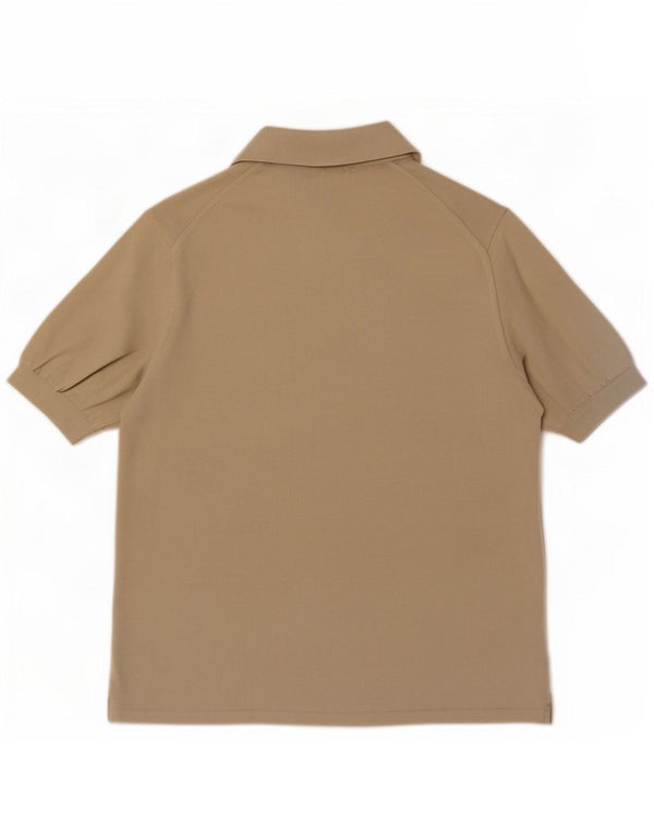 Tricou polo pentru bărbați Zara, bumbac, bej mediu