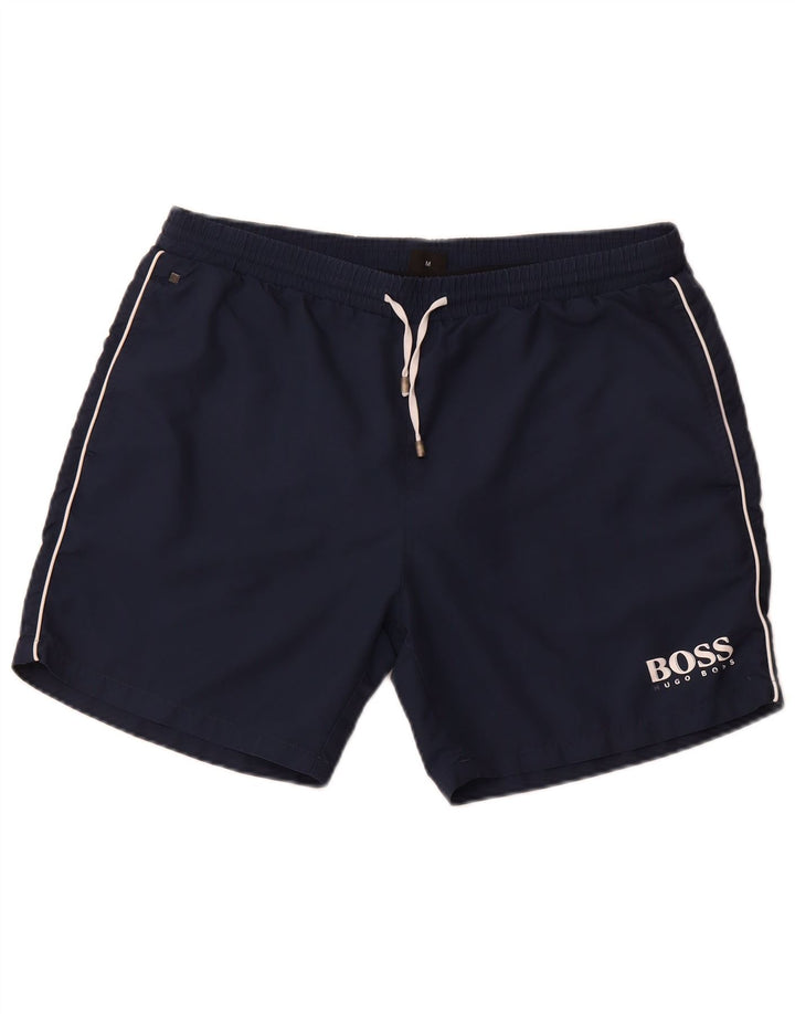 Costume de baie pentru bărbați HUGO BOSS, albastru bleumarin mediu