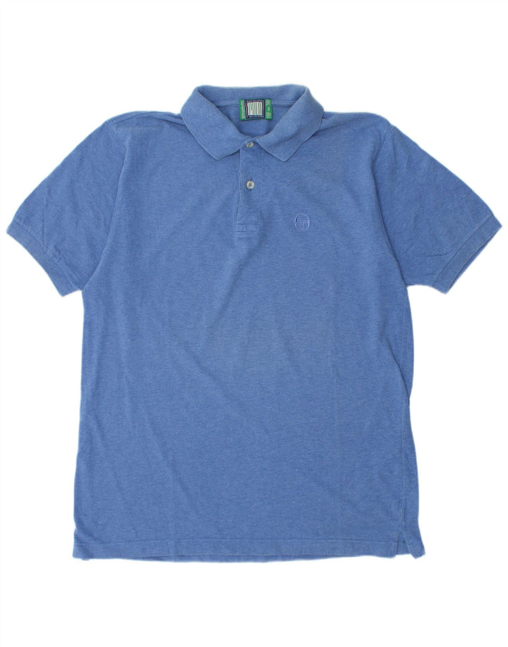 Tricou polo Sergio Tacchini pentru bărbați, albastru mediu