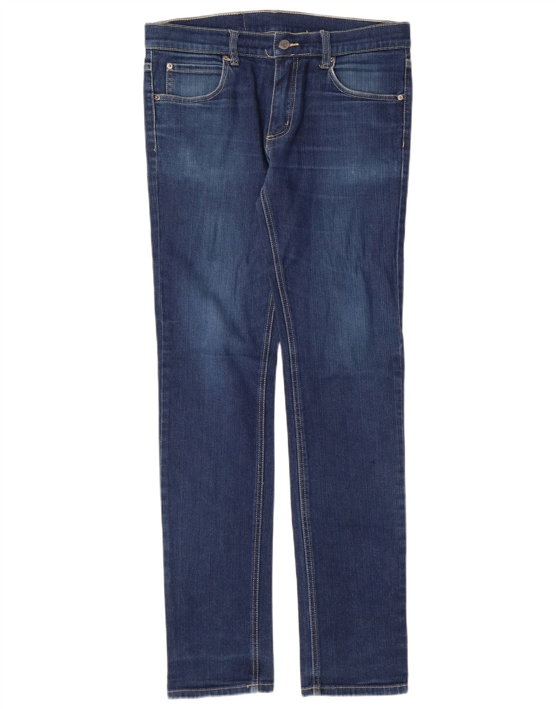 CHEAP MONDAY Blugi slim dama L32 L33 Bumbac albastru