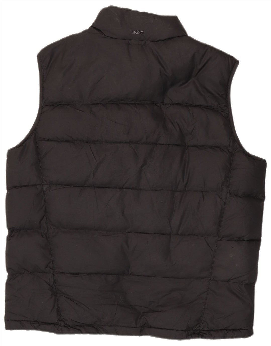EDDIE BAUER Gilet căptușit pentru bărbați UK 40 Poliester negru mare