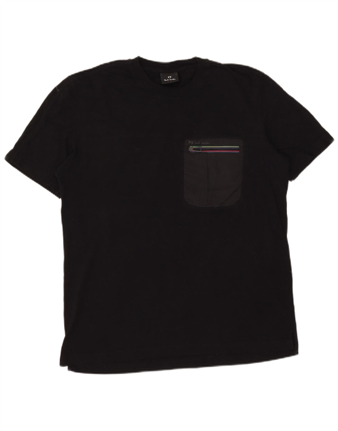 Tricou pentru bărbați Paul Smith Top mare din bumbac negru