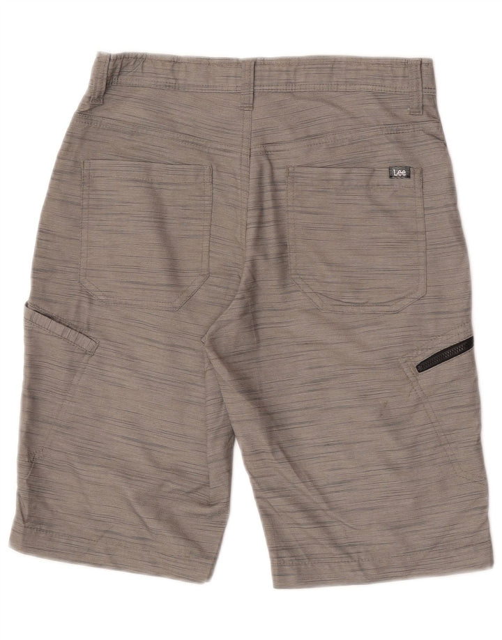 Pantaloni scurți cargo pentru băieți Lee 11-12 ani W27 poliester cu pete gri