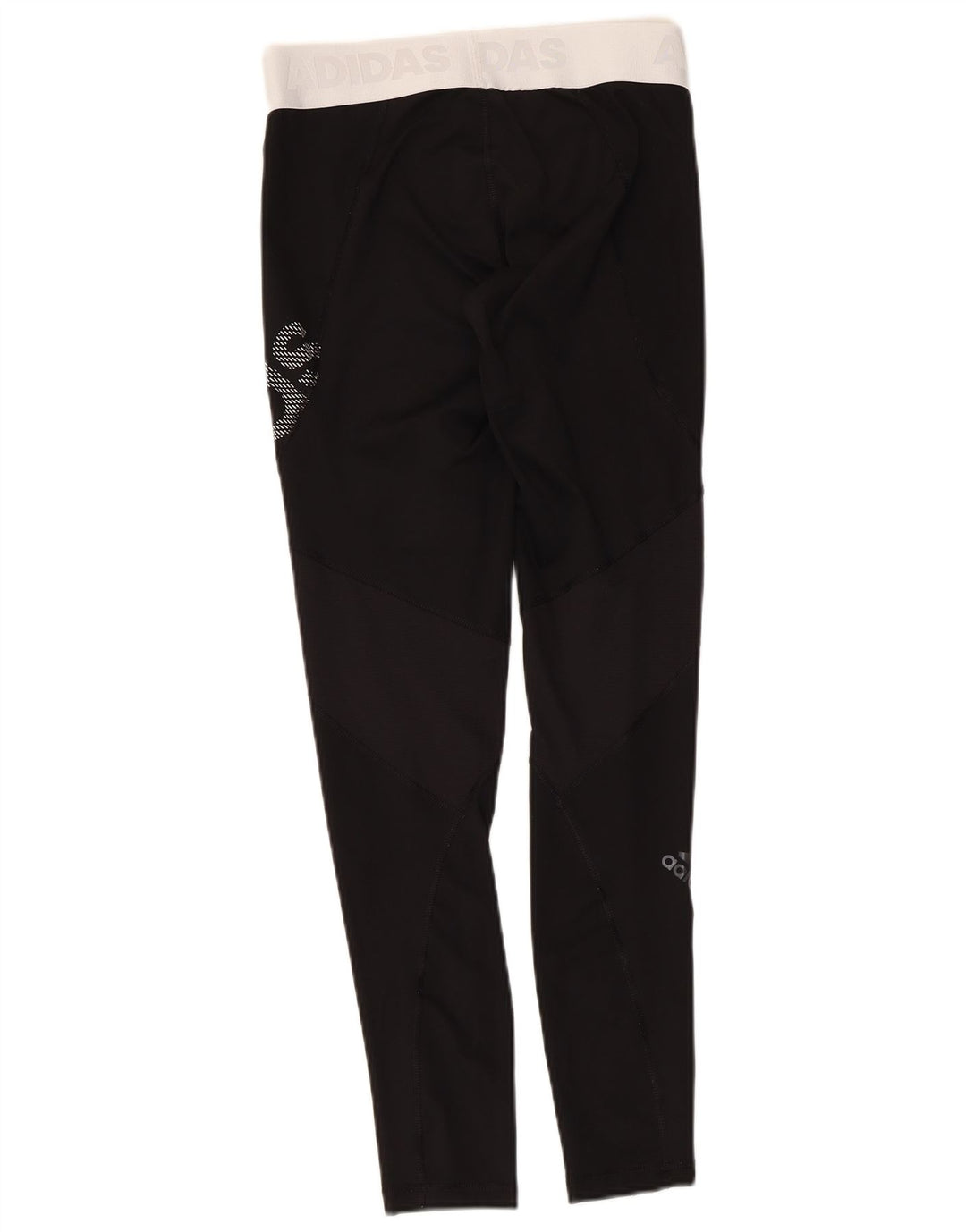 Leggings Adidas Climacool Graphic pentru femei UK 8/10 Small Black